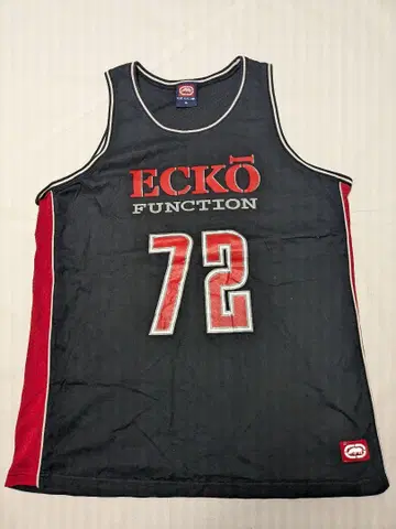 00s ECKO 에코 탱크탑 농구 셔츠 메쉬