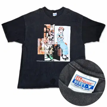 2XL Serial Experiments Lain 레인 티셔츠 90s