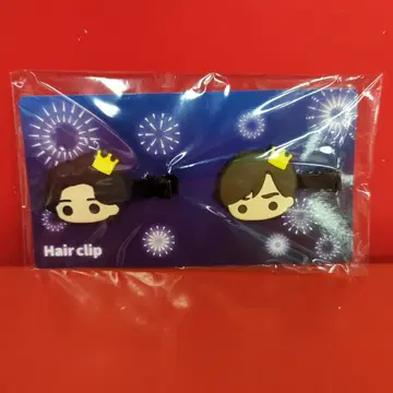 King&Prince 24년 우치아게 불꽃놀이 헤어 클립 세트