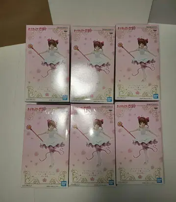 카드캡터 사쿠라 기노모토 사쿠라 피규어 6종 미개봉