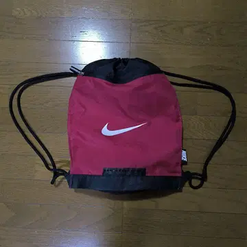 Nike 90S 드로우 스트링 백 레드/블랙 냅색