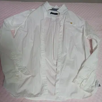 chloro sister 화이트 긴팔 셔츠 일본제