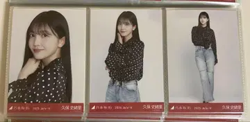 쿠보 시오리 도트 브로마이드 3종