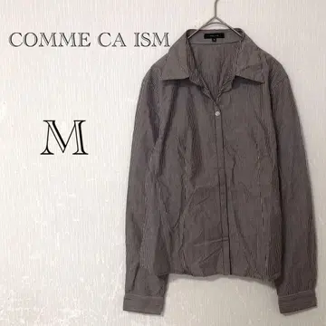 COMME CA ISM 컴시즘 스키퍼 셔츠 [M] 스트라이프