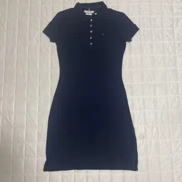 타미힐피거 TOMMY HILFIGER 원피스 타이트 피케 셔츠