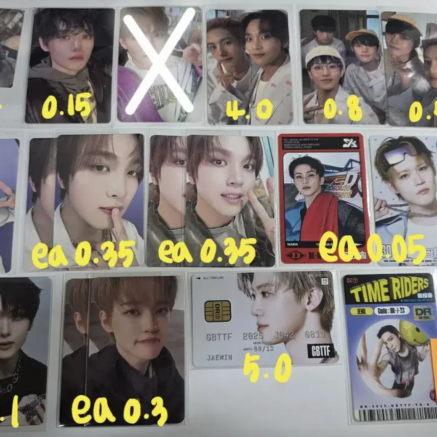 nctdream ポップアップ ガチャ NCT | 엔시티 Nct Dream pop up tc gacha ID photo pre-order