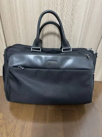 삼소나이트 제트비즈 비즈니스 백 블랙 나일론 가죽