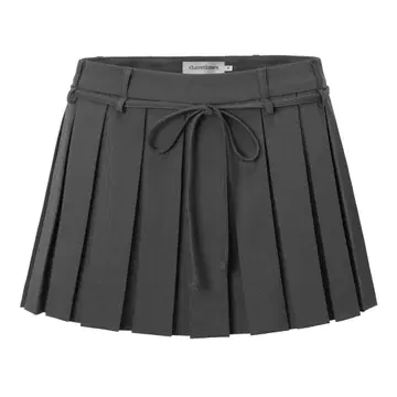 threetimes Cheery skirt 플리츠 스커트 XS 새상품