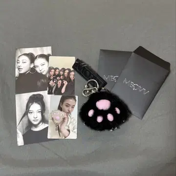 MEOVV 미아오 JELLY PAW 키링 트레이딩 카드 시크릿 엘라