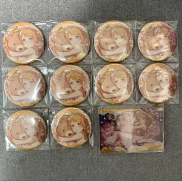 뱅드림 가루파 캔뱃지 아크릴 스탠드 누워있는 ver. 키타자와 하구미