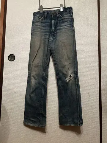 Wrangler 부츠 컷 데님
