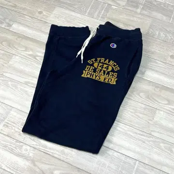 챔피온 스웨트 팬츠 조거 네이비 컬러 M champion