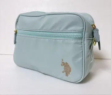 U.S. POLO ASSN 폴로 포인트 로고 나일론 숄더백 M