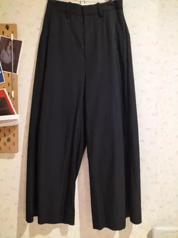 PHOTOCOPIEU 블랙 와이드 팬츠