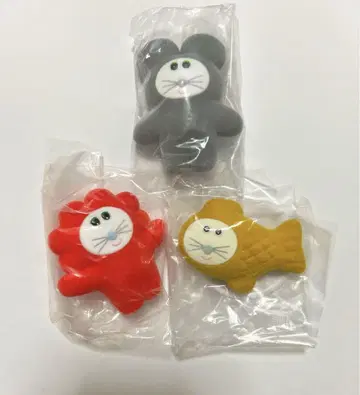 무뉴 4의 미니어처 마스코트 3종