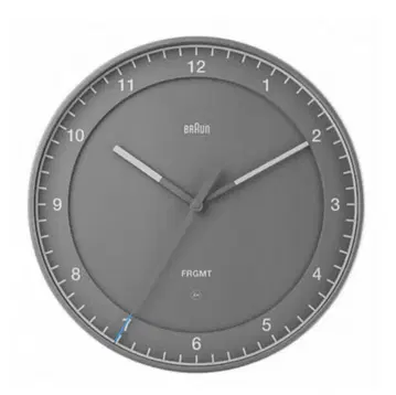 미개봉 새상품 BRAUN 브라운 프래그먼트 벽시계 그레이