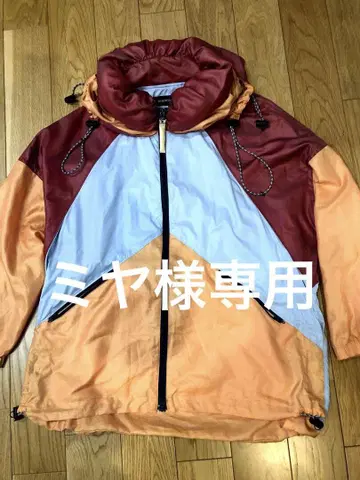 메르시보쿠 멀티 컬러 포켓블 나일론 자켓