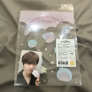 Sanrio 산리오 NCT 클리어 스티커 세트 Jisung 지성