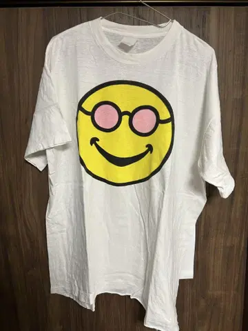 빈티지 스마일 티셔츠