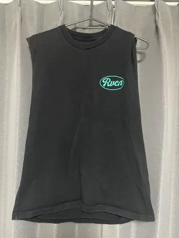 Rvca 로고 블랙 탱크탑
