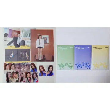 TWICE THIS IS FOR 묶음 판매 withmuu 동봉 예약 특전