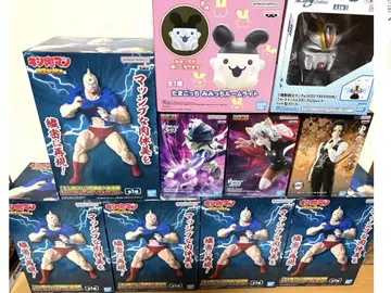 근육맨 헌터헌터 건담 스피커 외 피규어 세트 10개