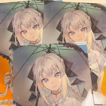 FGO 마츠키요 코코카라 클리어 파일 모건 3개 세트