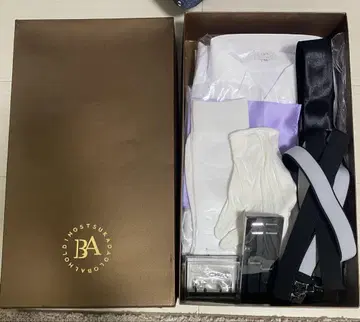 BA 포멀 셔츠 세트 화이트