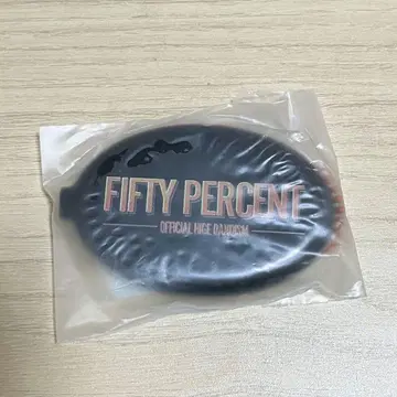 FIFTY PERCENT official 수염 남자 dism 코인 케이스