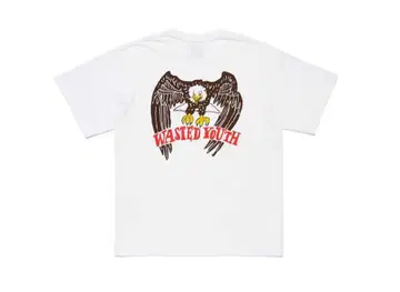 Wasted youth 티셔츠 화이트 XL