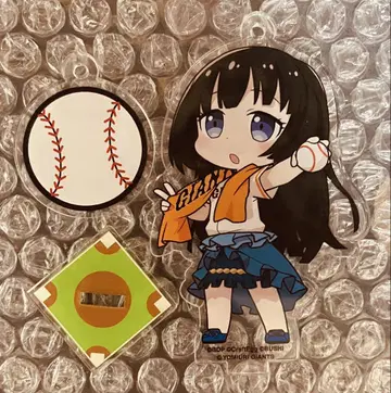 BanG Dream! 아크릴 스탠드 흰금 린코 요미우리 자이언츠 콜라보
