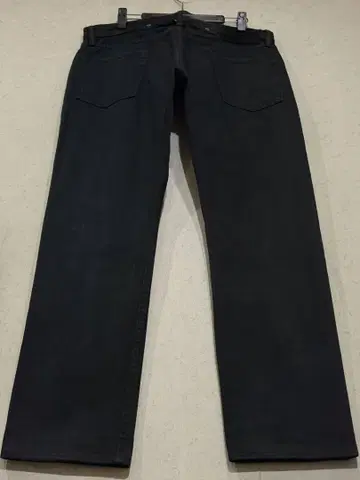 히스테릭 글래머 4AP-2884 신치 벨트 데님 팬츠 블랙