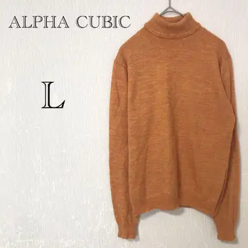 ALPHACUBIC 알파 큐빅 터틀넥 니트 L 이탈리아제