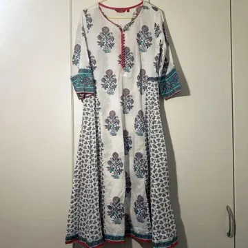 인도산 롱 원피스
