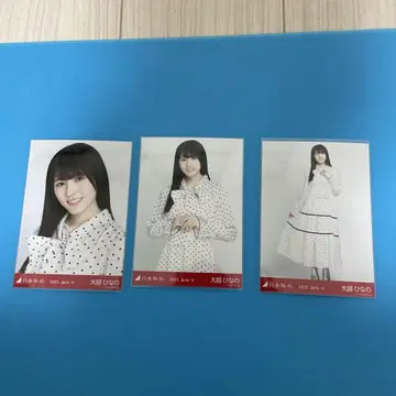 노기자카46 브로마이드 오코시 히나노 도트 컴프