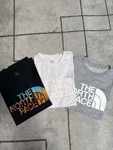 THE NORTH FACE 남성용 티셔츠 3종 세트