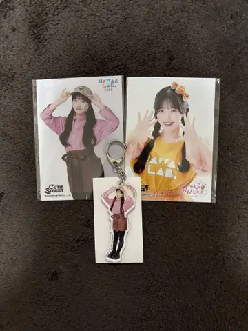 카와모토 에루 카와라보 카페 아크링 키링 브로마이드 세트