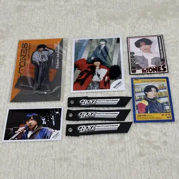 SixTONES 마츠무라 호쿠토 AnniVERSARY 아크릴 스탠드 세트