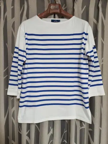 SAINT JAMES 세인트 제임스 NAVAL3/4 T5 화이트/블루