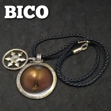 BICO 호주 원숭이 얼굴 모티브 펜던트 목걸이