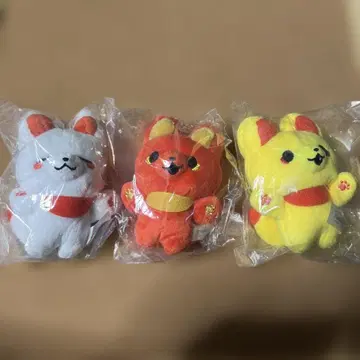 가챠 카미사마 여우와 샐러리맨 봉제 인형