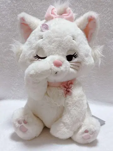 디즈니 세련된 고양이 마리 봉제 인형
