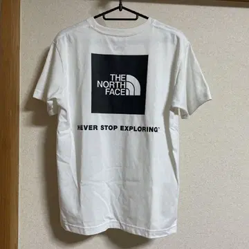 THE NORTH FACE 화이트 티셔츠