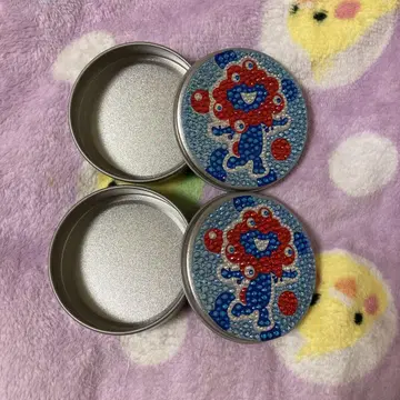오사카 만국 박람회  Myaku Myaku 반짝반짝 빈 캔 2개