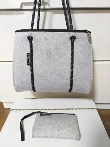 willow bay 백 마더백 새상품급 그레이 화이트