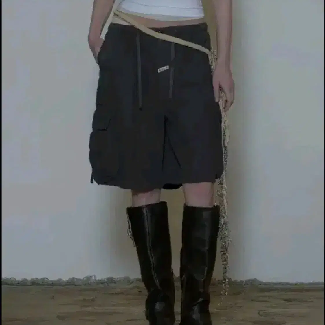 ★SCULPTOR★ My Go To Pintuck Pants Charcoal SC24S419CH SCULPTOR | 스컬프터 Sculptor my go to pintuck pants charcoal