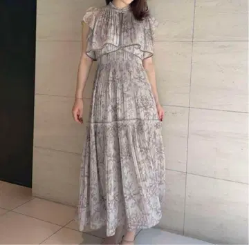 SNIDEL 이너 페티코트 포함 플리츠 원피스 0 사이즈
