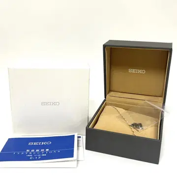 세이코 SEIKO 시계 케이스 빈 박스 손목시계용 시계 부품 포함