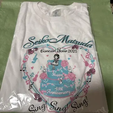 마츠다 세이코 2025 콘서트 투어 티셔츠 M 사이즈