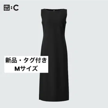 택 포함 새상품 유니클로 C 크레이프 저지 원피스 유니클로